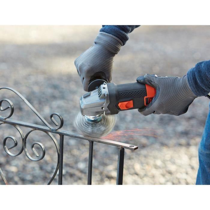 Corded Angle Grinder - BLACK+DECKER - BEG220-QS - 900W - 125mm