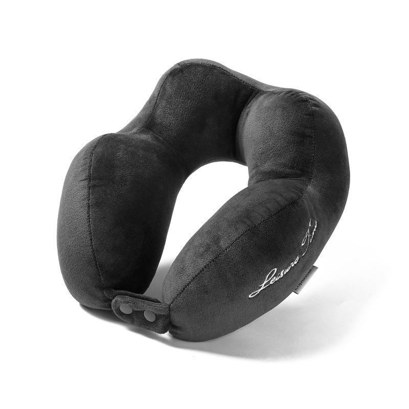 Hump U-shaped Pillow Embroidery U-shaped Neck Pillow Office Nap Pillow Travel Portable Neck Pillow