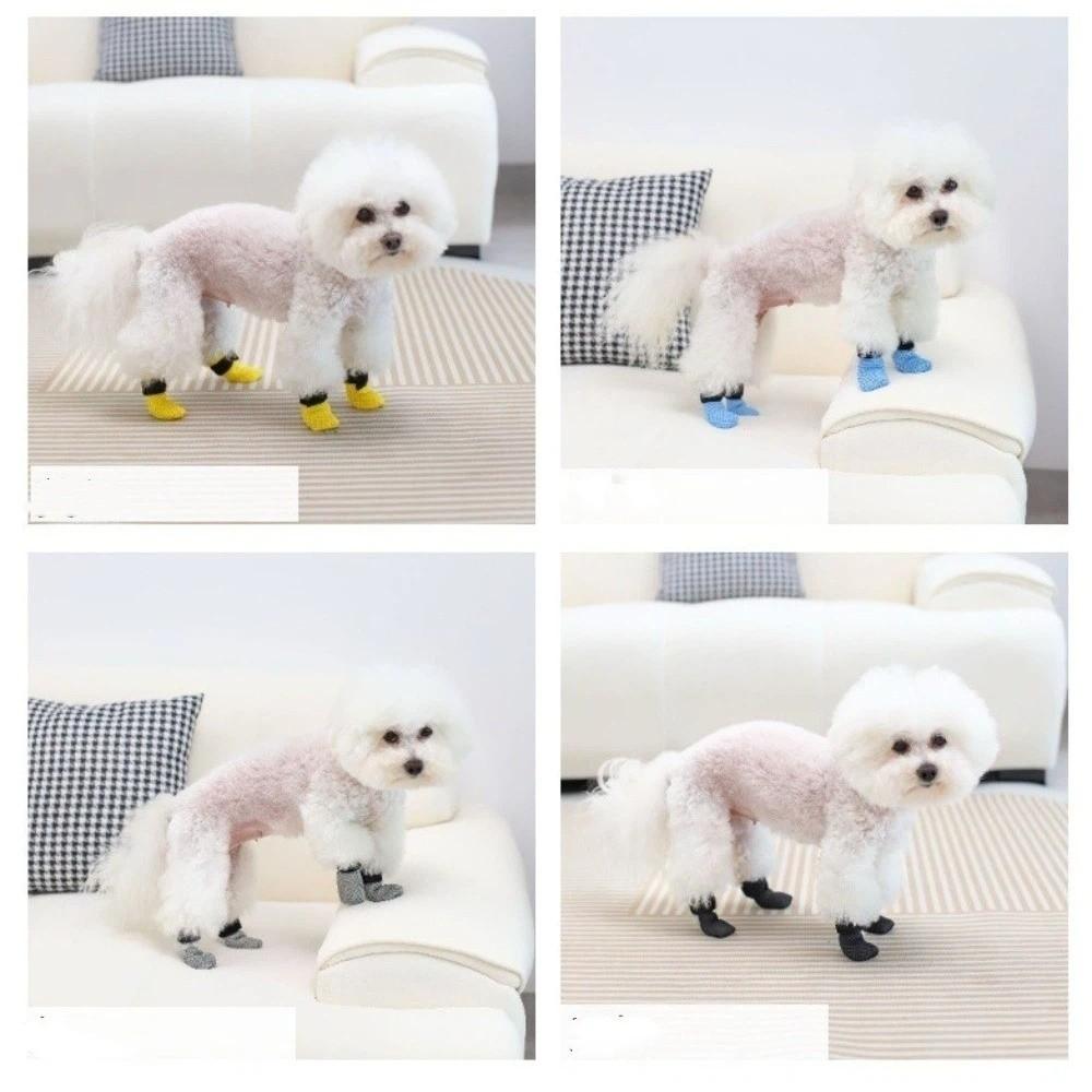 Anti-Slip Cat Anti Scratch Cover Breathable Cat Breathable Shoes Pet Claw Cover  for Cats and Dogs