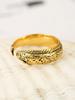 Retro Fish - Shaped Adjustable Ring Vintage Boho Style Casual Daily Wear Gold /Silver Color Finger Ring For Women Bohemian Jewel