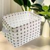 Cotton Linen Foldable Waterproof Desktop Storage Basket