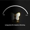 Butterfly Motion Sensor Night Light LED Under Cabinet Lights Rechargeable Lamp for Closet Wardrobe Stair Bedroom Kitchen Decor