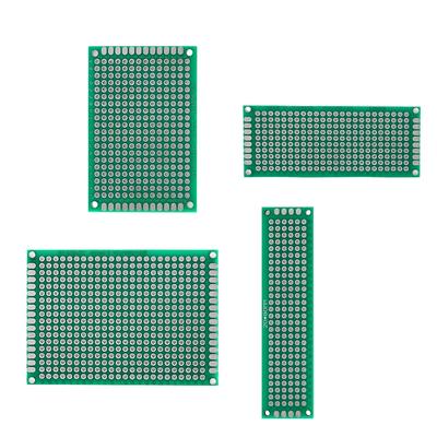 לוח אב טיפוס PCB Protoboard אוניברסלי רצועת אב טיפוס 2X8 3X7 4X6 5X7 ס"מ לוח PCB דו צדדי מעורב