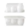 6 Cavities Silicone Balloon Molds Professional Silicone Baking Molds For Making Cake Chocolate Fontant and Resin Art