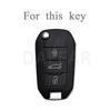 Transparent Car Key Case Full Cover Holder for Peugeot 3008 208 308 508 408 2008 307 4008 for Citroen C4 C4L CACTUS C3 C6 C8