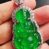 Jade Guanyin Pendant Necklace: Luxurious Ethnic Style for Men
