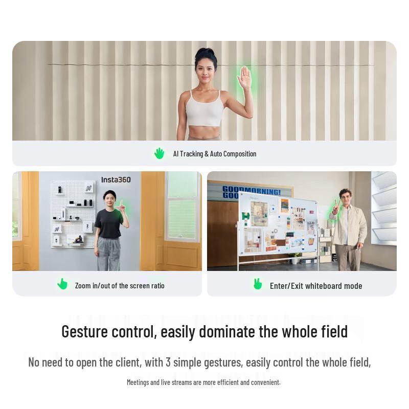 Insta360 Link 2C AI 4K Webcam