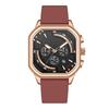 Lower Price Men's Quartz Watch 2026 High Quality Man Watch Customized Personalized Logo Rubber Band Slim Wrist Watches for Men