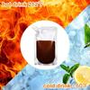 50pcs Reusable Drink Bags Leak-Proof for Travel Outdoor Sports Spout Pouch Bag