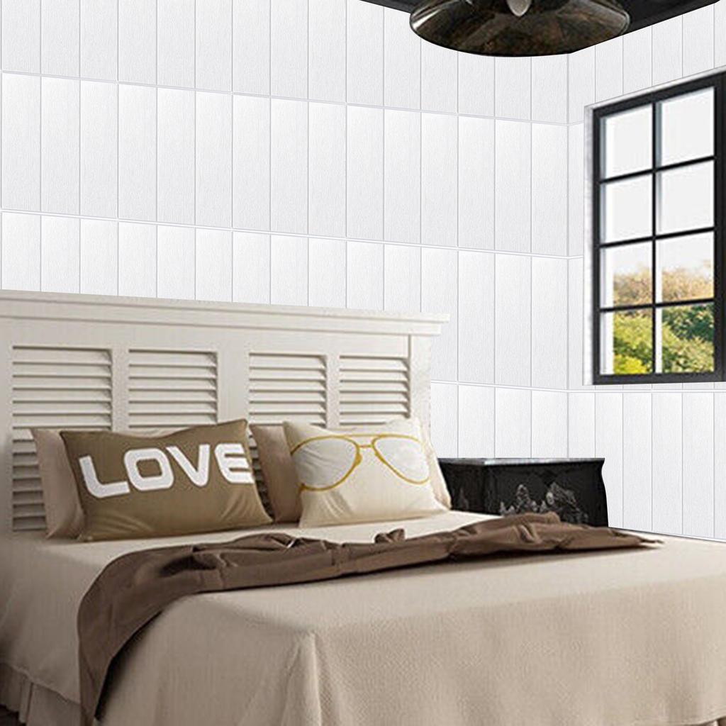 3D 3D Wall Sticker Bedroom Brick For Kitchen Self-adhesive