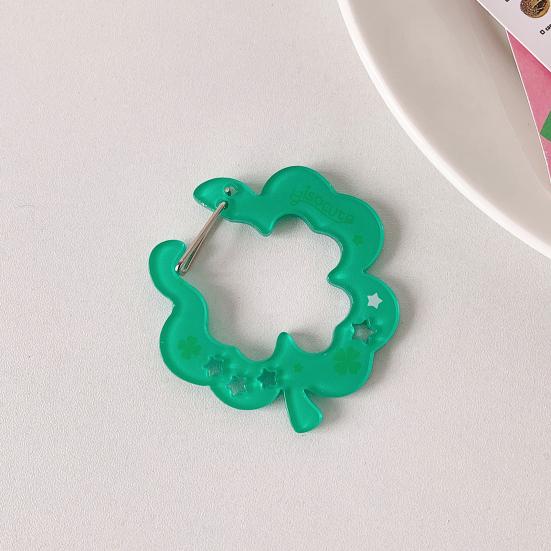 Carabiner Keychain Star Strawberry Cake Shape Key Chain Hook Everyday Carry Accessory