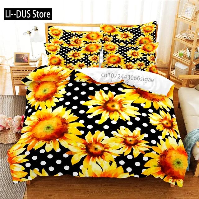 3d Flower Valentine's Day Wedding Bedding Set Luxurious Rose Heart Love Duvet Cover Queen Twin Size Pillowcase 3 Pcs Custom