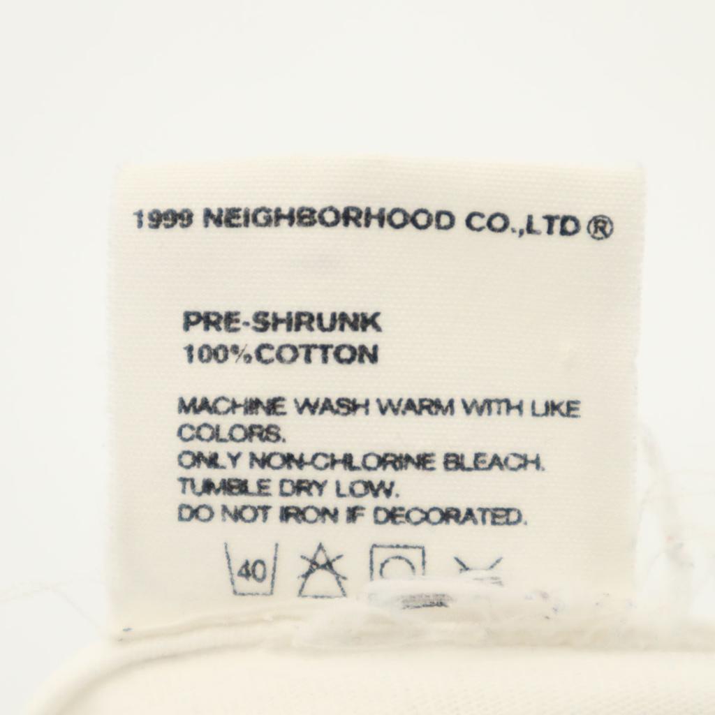 NEIGHBORHOOD 90s Old Early Neighbor Space Satellite Print Short sleeve T-shirt Men's Used