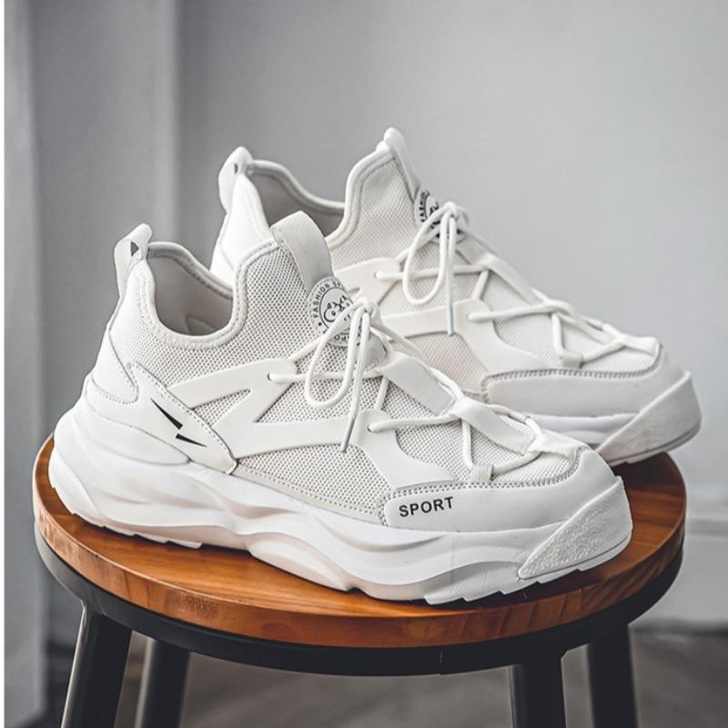 Fashion 2025 New Men Sneakers Fashionable Casual Non Slip Comfort Running Shoes Mesh Breathable Ultra-light Shock Absorption Net Shoes