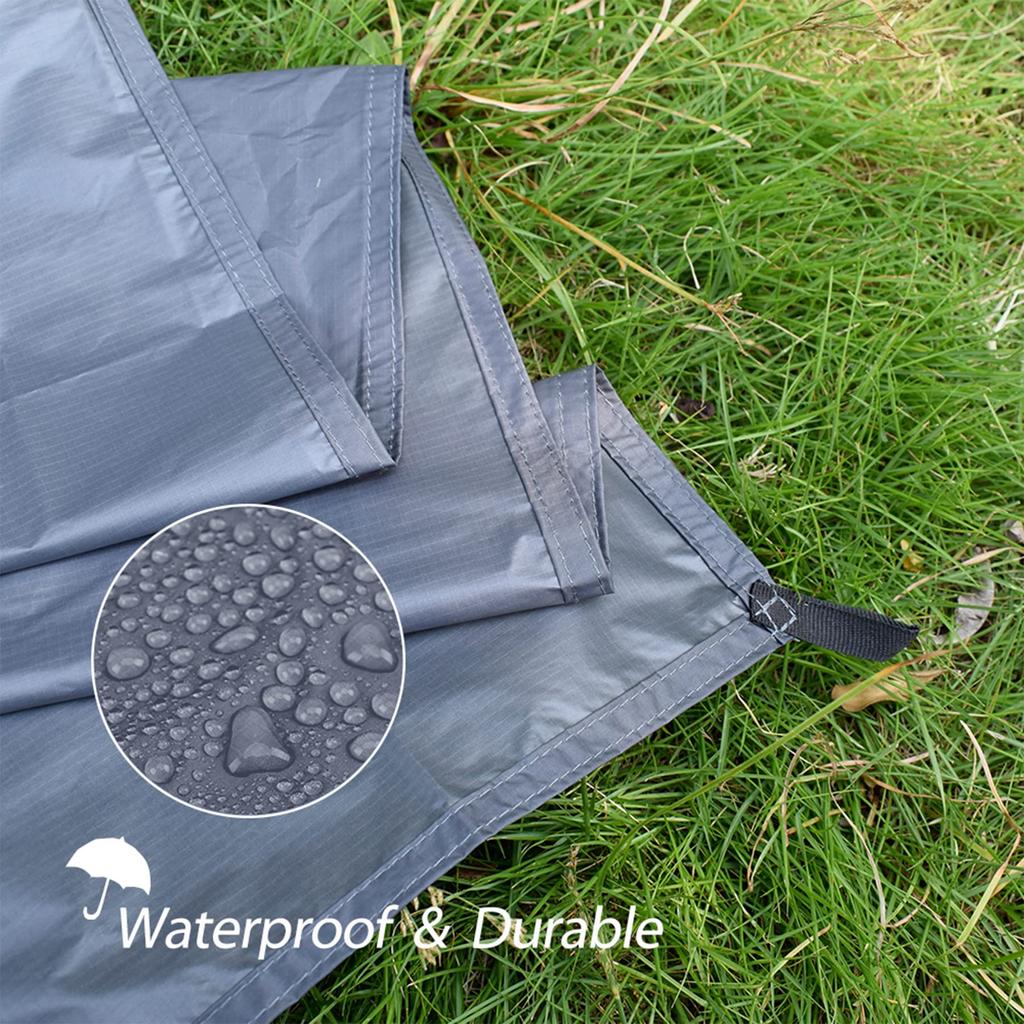 Person Silicone Camping Camping Floor Picnic Waterproof Tent Sheet GEERTOP® 1-4 Mat, Mat, Pad, (70/90/140/180/260 cm)