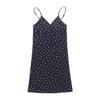 European and American pure desire retro printing v-neck suspender dress women's summer 2026 new floral suspender dress women's clothing