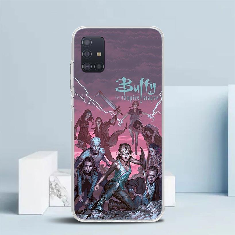 Buffy the Vampire Slayer Soft Cover for Samsung Galaxy A12 A22 A32 A52 A72 A02S Phone Case Note 20 Ultra 10 S10 Plus A51 A71 A50