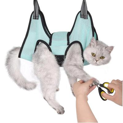 Dog Cat Grooming Hammock Fixed Bath Bag for Nail Cutting Anti Scratch Cat Trimming Restraint Bag Cat Beauty Hanging Pet Supplies