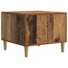 Coffee Table Made of Reclaimed Wood 50 x 49 x 40 cm Wood Based Material