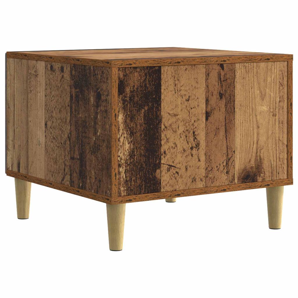 Coffee Table Made of Reclaimed Wood 50 x 49 x 40 cm Wood Based Material