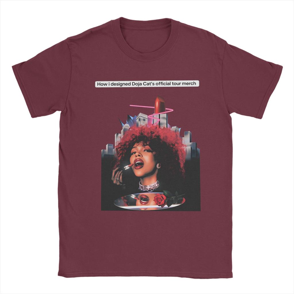 Doja Cat Tour Ma Vie T Shirt Beach Trendy Cool TShirts Couple Cotton Crew Neck 4XL 5XL 6XL Clothes Short Sleeve Basic Tshirt