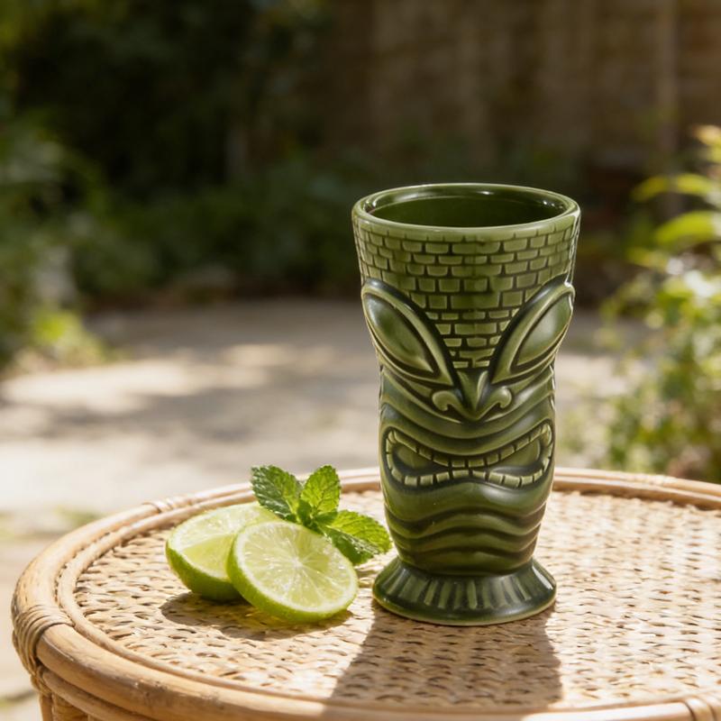 Figurines Desk Decoration Tiki Cup Creative Statue Ornaments Home Accessories Living Room Decoration Home Decoration Accessories