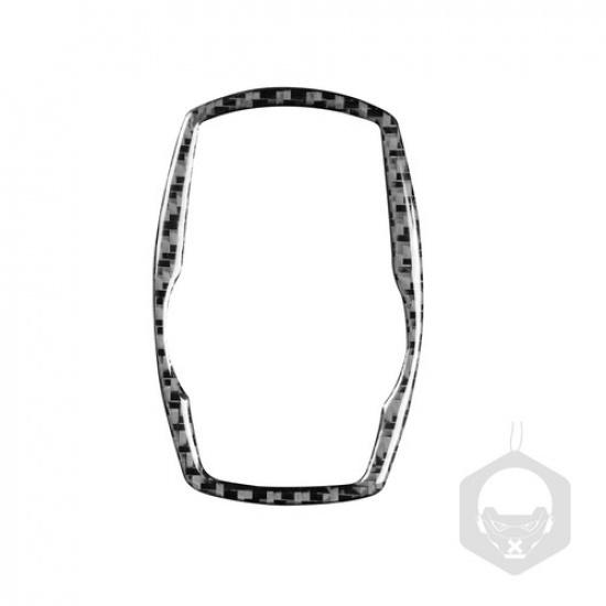 Carbon Fiber Interior Radio Control Cover Trim For BMW 6 Series M6 2008-2010