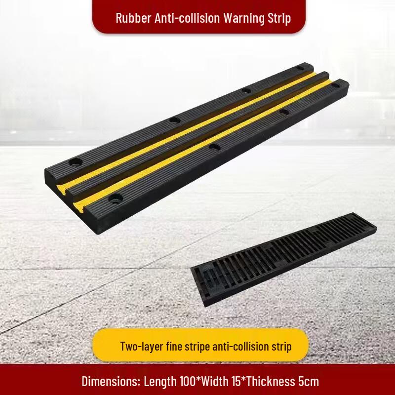 DAXTE Heavy-Duty Rubber Bumper Guard