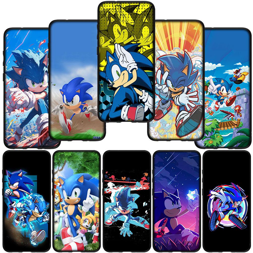 Anime S-Sonics Wallpaper Hedgehogs Cover Case for Xiaomi Redmi Note 12 11 10 9 Pro 9S 10S 11S 9A 9C NFC 9T 10A 10C 12C Casing