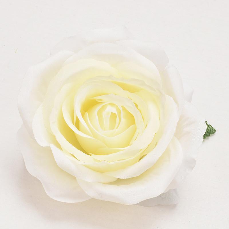 Simulated Multi Colored Rose Head For Flower Wall Wedding And Party Decor