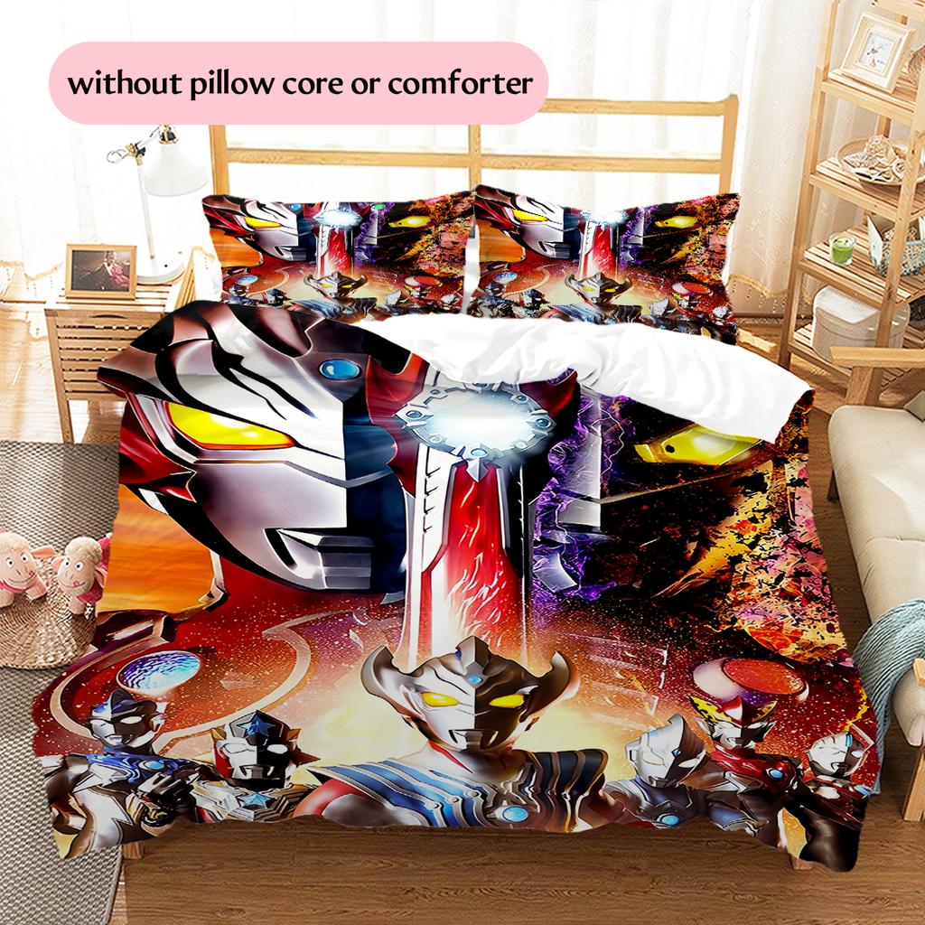 Ultraman Universe Theme Bedding Set, Galactic Style Bedroom Decoration, Creative Home Gift.chl