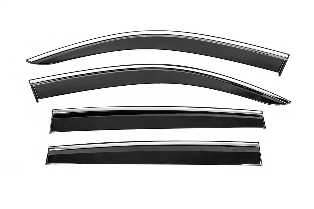 

Wind deflectors with chrome Niken Luxury (4 things) for Volkswagen Tiguan 2016-2023