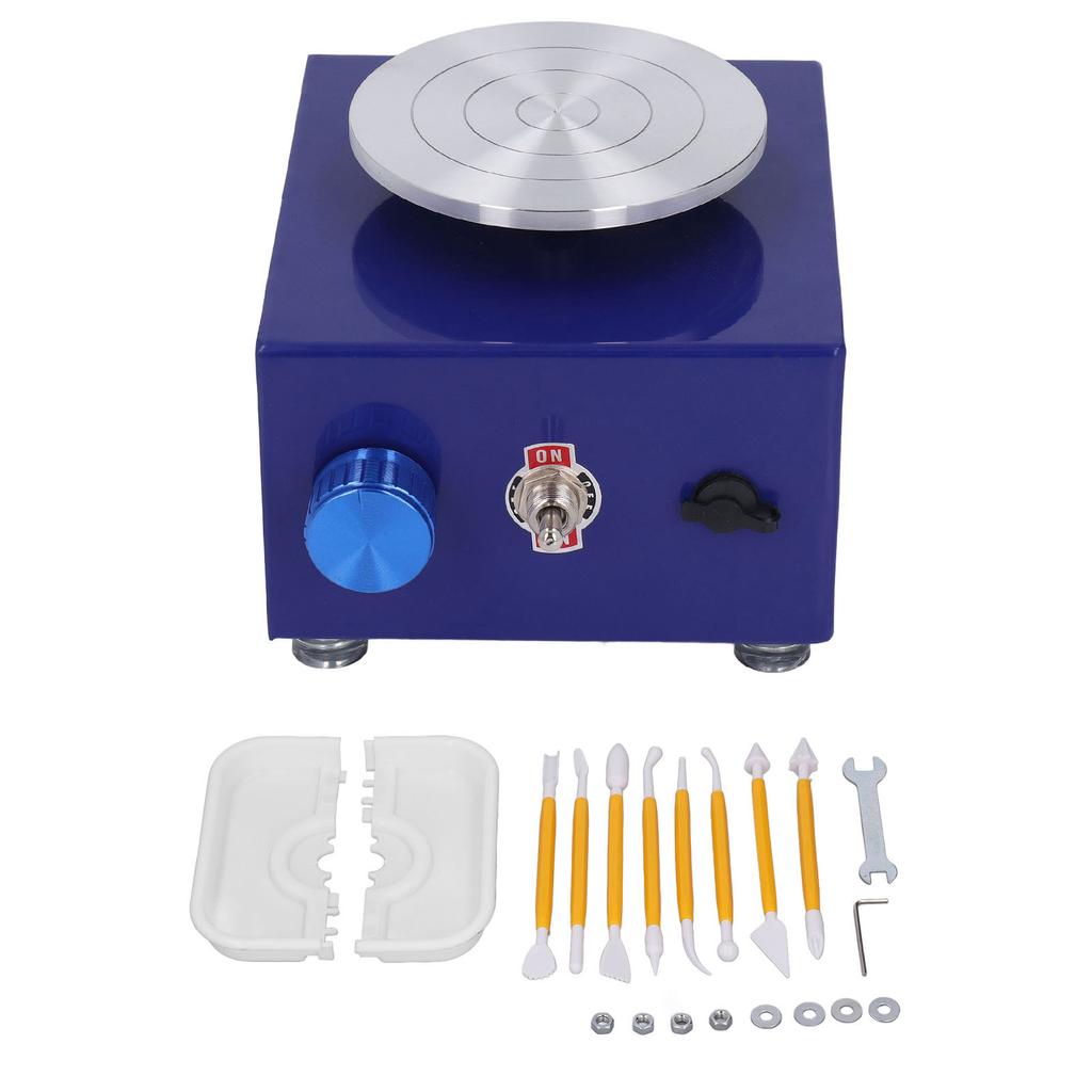 Pottery Wheel Vivid Colors Rustproof Turntable Parent Child Interaction Kids Pottery Wheel for Kid Pottery
