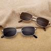 High-end Men's Sunglasses Gentleman Square Sunglasses for Men Black Brown
