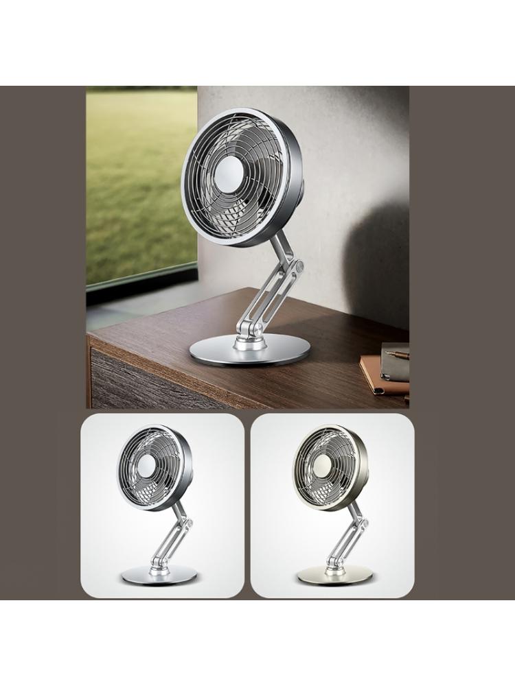 USB Fan,USB Desk Fan 360 Rotatable Quiet Desktop Fan Three-Speed Wind Suitable for Indoor Outdoor Use Small & Light