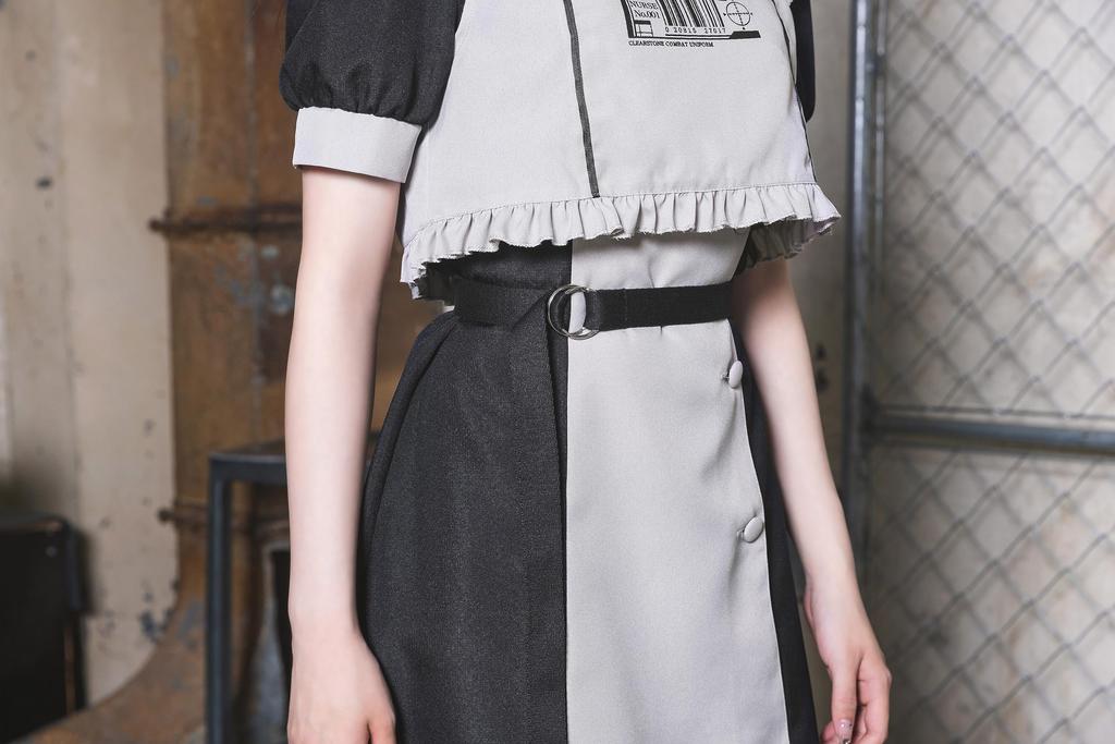 Clearstone Monocule Cosplay Halloween Nurse Costume for Women, White