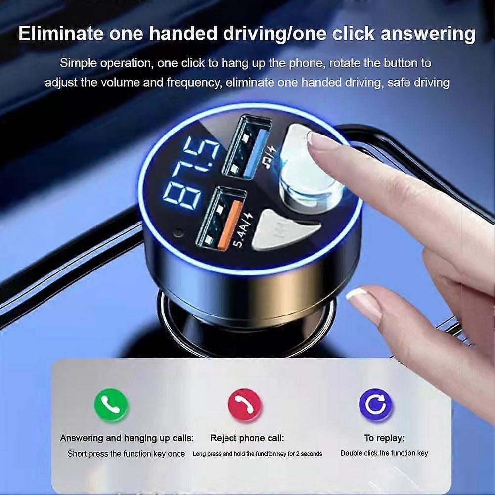 Bluetooth Player Car MP3 Player Car Bluetooth Receiver Mobile Phone Navigation
