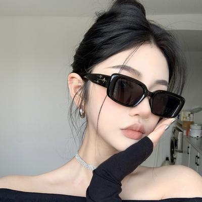 Sonnenbrillen Online Promi Ins Square Frame Damenmode Street Sonnenbrille Herren Persönlichkeit Sonnenbrille