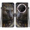 Animal Case Lion Panda Leather Phone Cover For Huawei Honor Magic 7 Lite Magic7 Pro Pro 5G Wallet Flip Coque Card Protect Cases