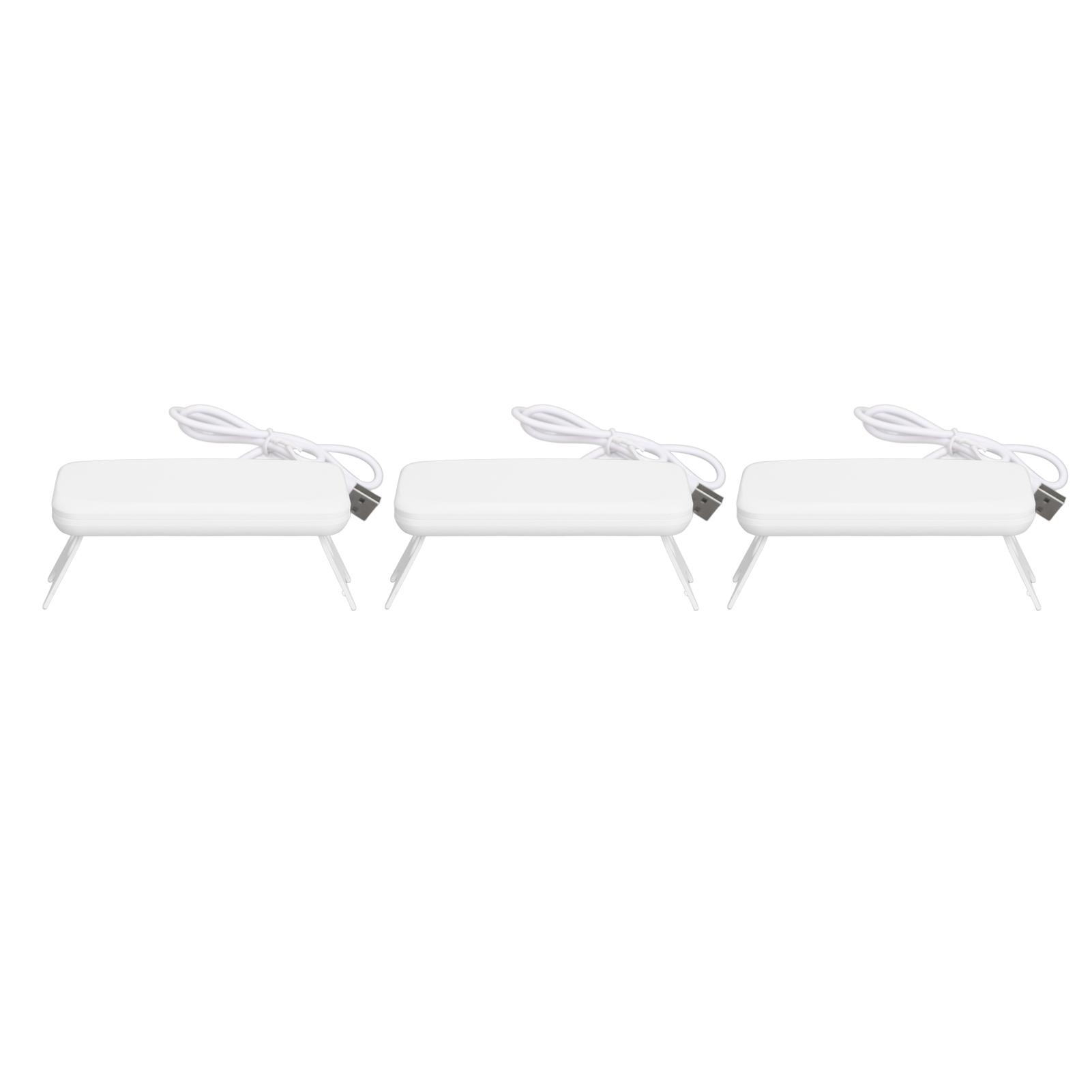 

3Pcs Nail Dryer Light Mouse Shape LED Portable USB Nail Lamp Gel Polish Light for Nail Salon Home Travel
