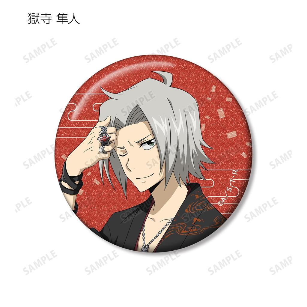 Katekyo Hitman Reborn! Original Illustration Kimono Ver. Trading Glitter Can Badges Box of 8