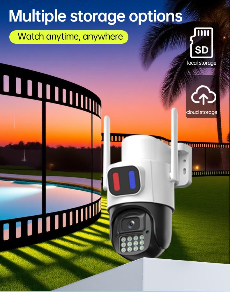 AOV Solar 4G Wireless HD Outdoor Camera with Smart Night Vision for Home Monitoring