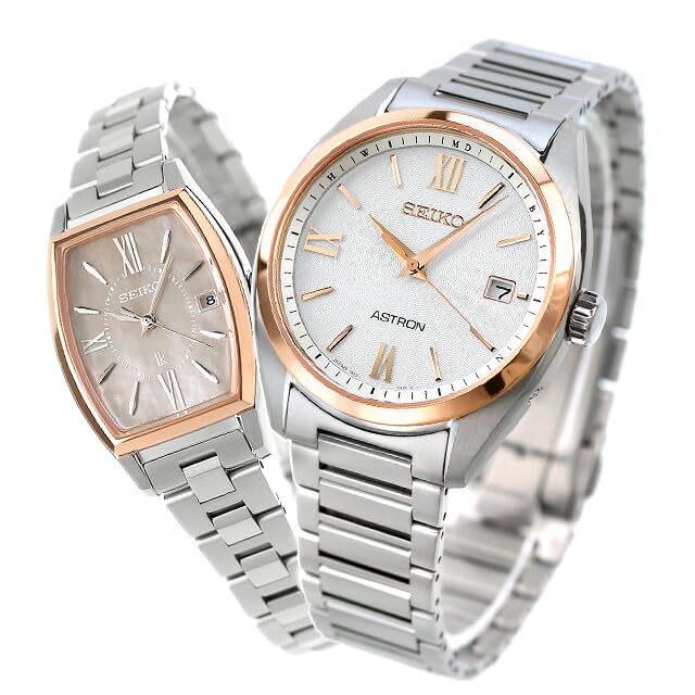 

SEIKO Astron Lucia Watch Pair Watch Couple Couple Commemorative SBXY034 SSQW072 [Seiko] Чоловічі Жіночі