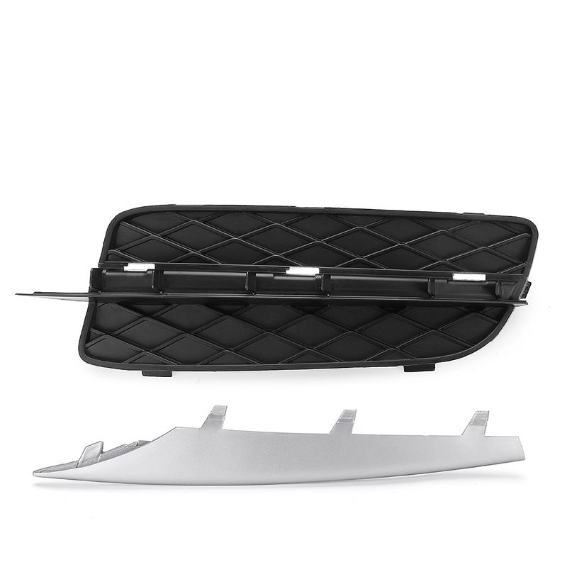 1/2PCS Front Grille Ert Trim For BMW X5 E70 X6 E71 2007-2010 Cover Frame In Racing Grills Front Bumper Fog Light Grille