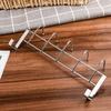 Ver Door Coat Hook Hanger Rack Chrome For Bedroom,Hats, Clothes 5 Hooks
