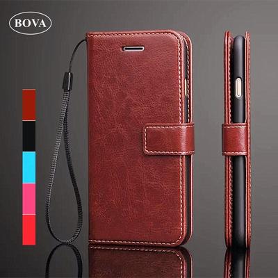 Card Holder Cover Case for Xiaomi Mi A1 A2 A3 Lite Phone Leather Case Protective Cover Retro Wallet Flip Case Business Cover