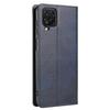 Calf Texture Flip Cover for Samsung Galaxy A12 with Card Slots