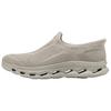 Go Walk Stoff Vielseitig Bequem Langlebig Niedrig geschnitten Freizeit schuhe Herren sneaker Hellbraun 216665-NAT