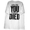Life Is War Skull T-Shirt XXL Ken Carson Playboi Carti Opium