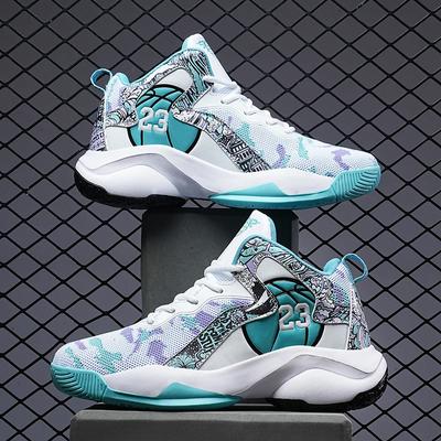 Neue Herren Basketballschuhe Bequeme Studenten Atmungsaktiv Rutschfest Sport Original Training Männliche Athletische Sneakers Schuhe